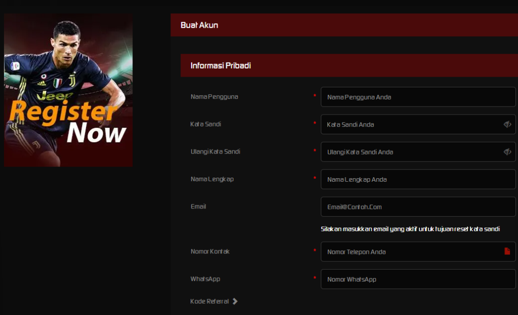 image daftar cinta77